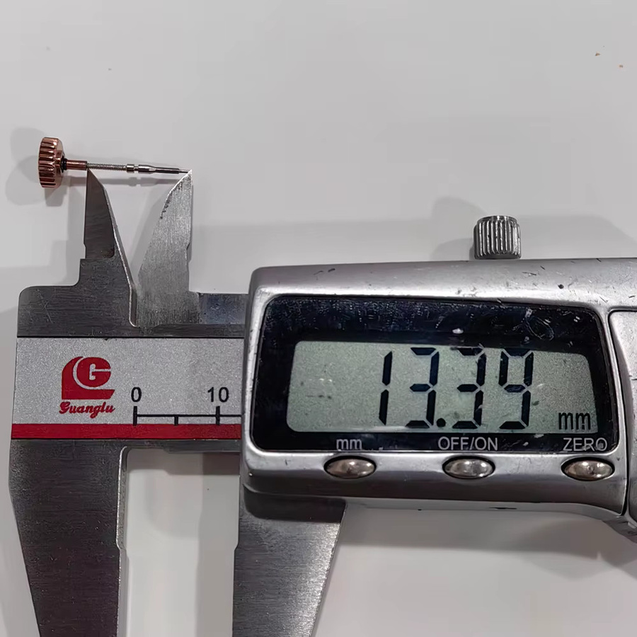 Pargues Uhrenkrone Edelstahl, passend für ST1655, 42 mm Gehäusezubehör - Bild 2