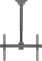 Digitus Universelle TV-Deckenhalterung mit Teleskop-Höhenverstellung in Schwarz, VESA 200 x 200 mm - Bild 1