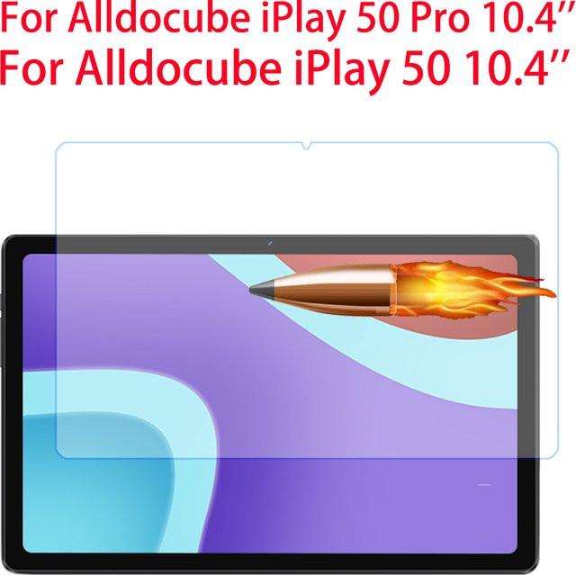Alldocube IPlay 50 und IPlay 50 Pro Displayschutzfolie aus 9H gehärtetem Glas, transparent, 10,4 Zoll - Bild 1