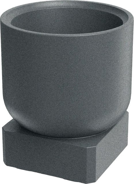 Prosperplast Blumentopf Molta Base Square in Granit, B/T/H: 40 x 40 x 44 cm - Bild 1