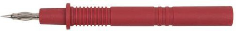 KS Tools Adapter Prüfspitze mit 4mm Bananenbuchse in Rot - Bild 1
