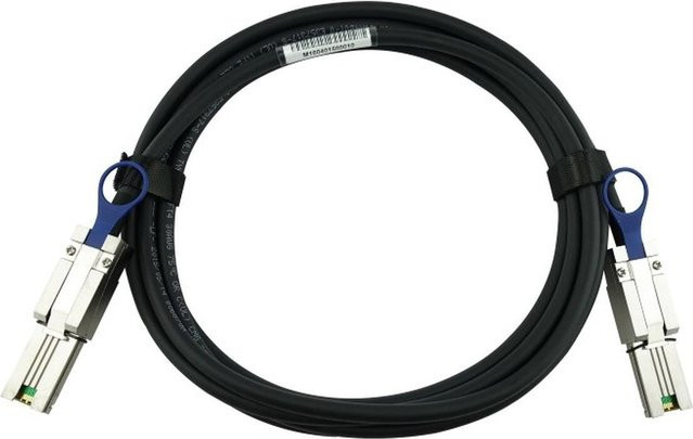 BlueOptics InfiniBand-Kabel MiniSAS SFF-8088 Schwarz, Länge: 1 m - Bild 1
