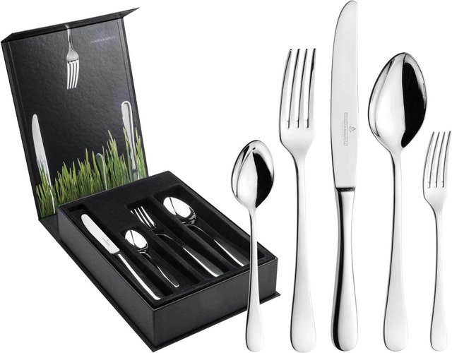 Picard & Wielpütz Tafelbesteck Charisma 30er Set aus Edelstahl in Silber mit Besteckbox - Bild 1