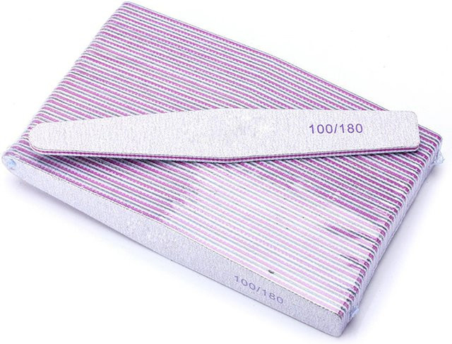 TOMTOP JMS Nagelfeilen-Set, 25-teilig, violett, Unisex - Bild 1