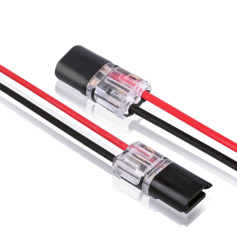 10 Stück H-Typ Kabelstecker 2-Draht-Steckverbinder mit Verriegelung wasserdicht und lötfreier Schnellverdrahtung - Bild 5