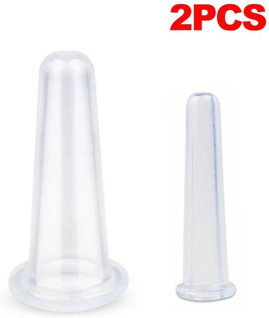 K-HOME Silikon Massagebecher für Gesicht und Augen, Unisex - Bild 1