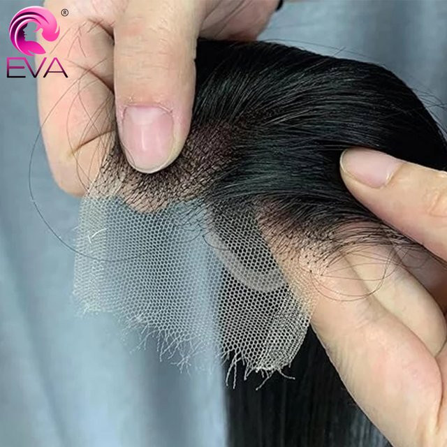 Eva Hair HD Lace Closure Vietnamesisches Echthaar, Body Wave - Bild 1