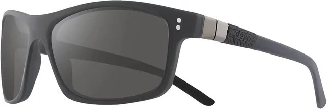 Revo Doppelrelais Sonnenbrille, Metall, Vollrand, Square, Unisex, black grey - Bild 1