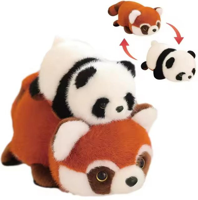 Yiran Health & Beauty Wendbarer Panda, Plüschtier, 35cm - Bild 1