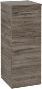 V&B Seitenschrank Avento in glänzend Weiß, B: 35 cm, H: 89 cm, T: 40,5 cm - Bild 1