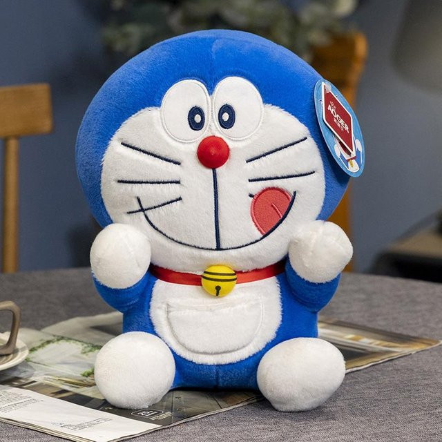 Fashnics Doraemon Cake Popcorn Plüschtier, 20cm, ab 14 Jahren - Bild 1