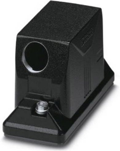 Phoenix Contact Tüllengehäuse HC-ADV-B16-HLWH-1STM25-MF-BK in Schwarz - Bild 1