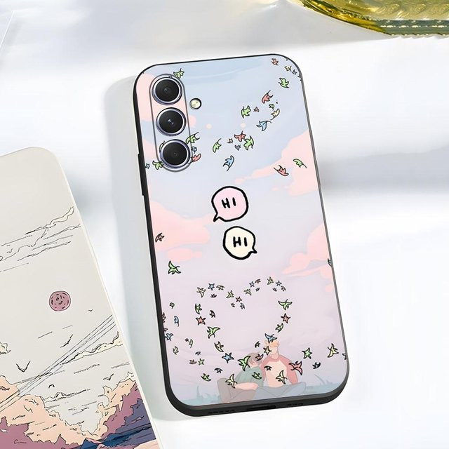 Handyhülle Heartstoppers Nick Nelson für Samsung Galaxy A56 A36 A26 A16 A15 A25 A35 A55 A14 A34 A24 A54 A13 5G in Schwarz mit weichem Gehäuse - Bild 1