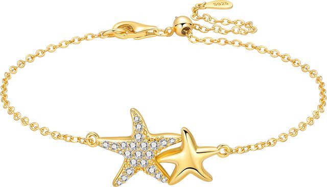 PANPOKI Armband, 925 Silber, Seestern, Damen - Bild 1