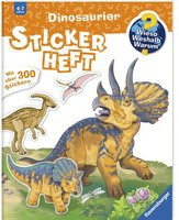 Ravensburger Stickerheft Wieso? Weshalb? Warum? Dinosaurier Lernbuch - Bild 1
