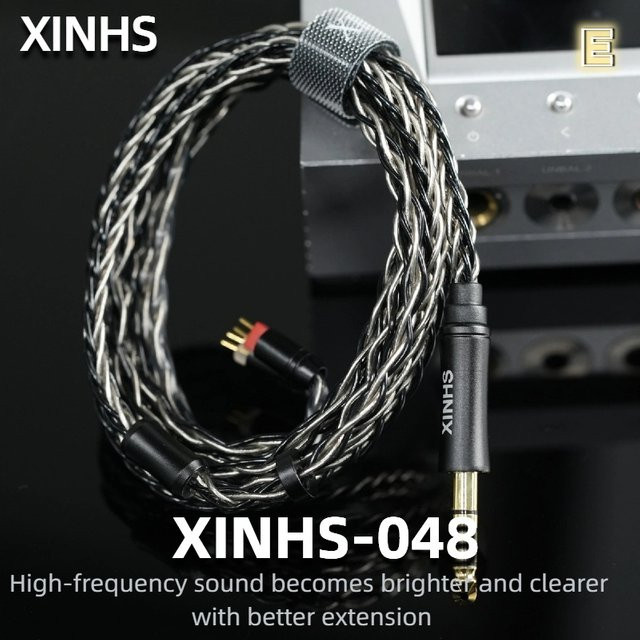 XINHS 048 Kopfhörer-Upgrade-Kabel 2-polig QDC MMCX für OpenAudio HOLA Zero KATO Aria LAN Cadenza Tangzu IEM - Bild 1