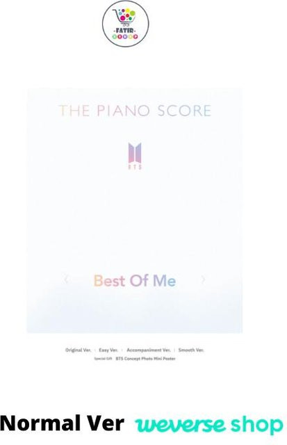 BTS Best Of Me, Klavierpartitur - Bild 1