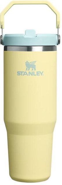 STANLEY FlowState Edelstahl-Isolierbecher mit Strohhalm in Beige - Bild 1
