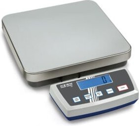 Kern Paketwaage DE 6K0.5A+C in Silber, Wägebereich 6 kg, Ablesbarkeit 0,5 g, kalibriert - Bild 1