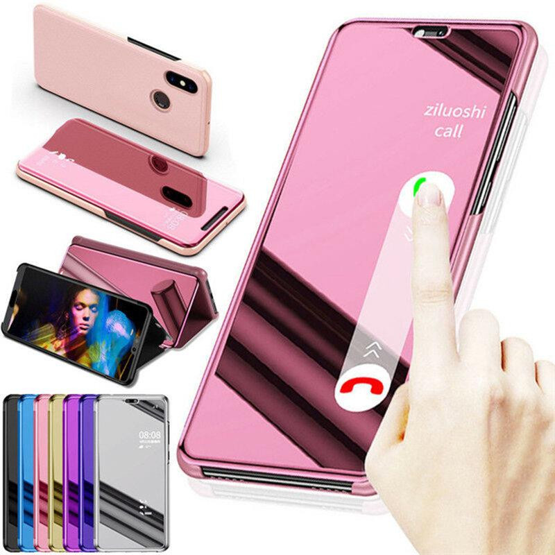 Xiaomi Redmi Note 12 5G Clear View Mirror Flip Handyhülle in Transparent - Bild 2