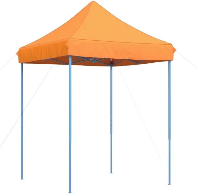 vidaXL Partyzelt Pop-Up Faltbar Orange B/T/H: 200 x 200 x 306 cm - Bild 1