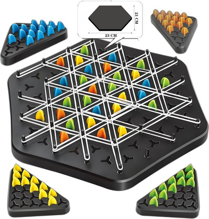 Triangle Chess Splendor Duell, Brettspiel, Strategiespiel, Familienspiel, ab 14 Jahre
