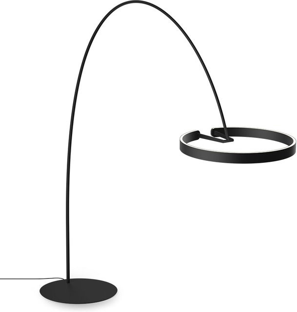 Occhio Mito Largo LED-Bogenleuchte in Schwarz Matt mit dimmbarer x-tra warm LED (2200K - 3500K) - Bild 1