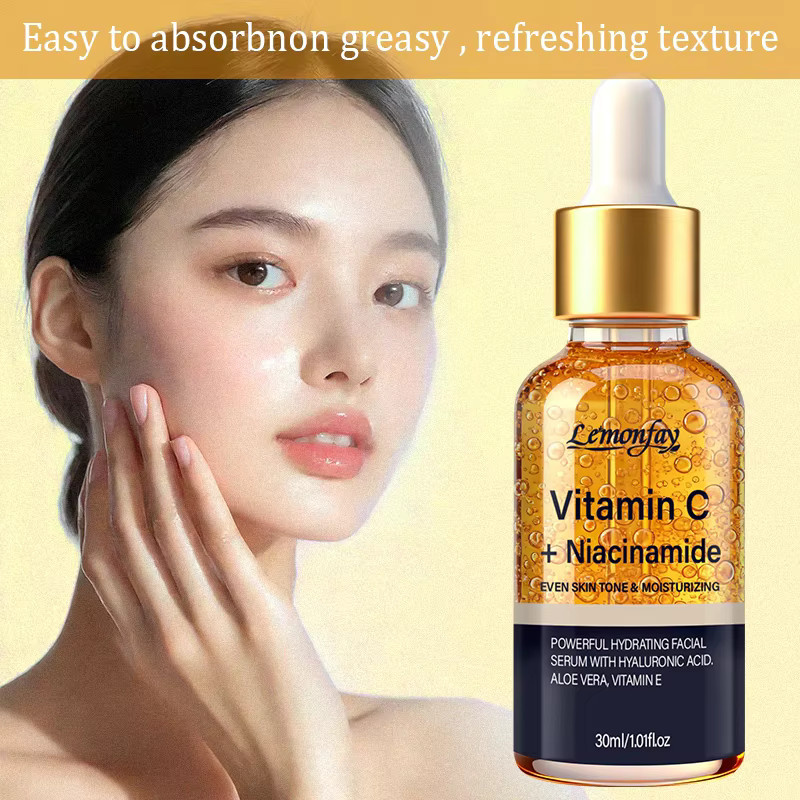 Lemonfay Gesichtsserum mit Vitamin C, Niacinamid, Hyaluronsäure & Aloe Vera - Bild 6