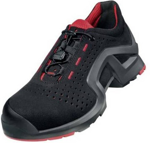 Uvex 1support 8519250 ESD Sicherheitshalbschuh S1 in Rot-Schwarz, Größe 50 - Bild 1