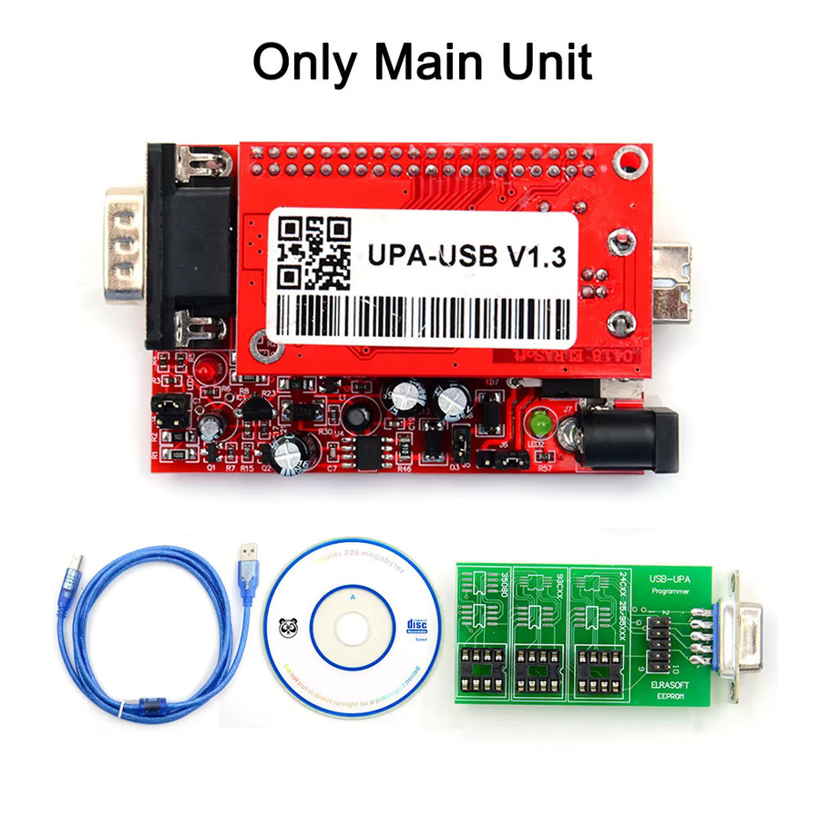 UPA USB Programmierer V1.3 Eeprom Adapter Haupt Einheit für Motorola Auto ECU Chip Tuning OBD2 Diagnose-Tool in Rot - Bild 3