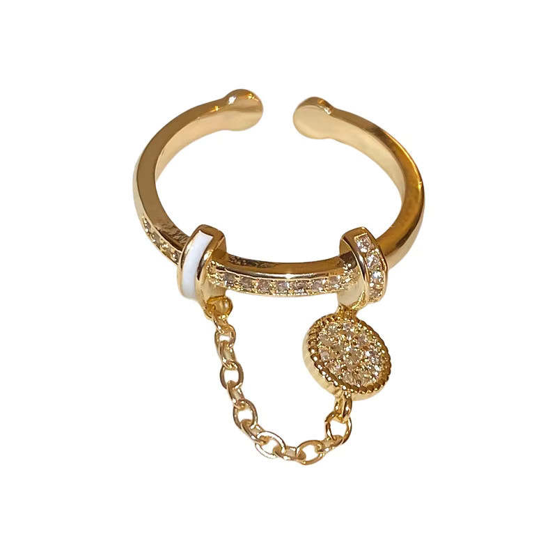 UOSU Ring, Zirkonia, Diamant, Gold, Damen - Bild 4