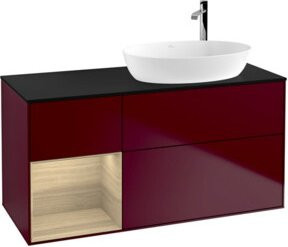 V&B Waschtischunterschrank Finion mit Wandbeleuchtung, Breite: 120 cm, Tiefe: 50,1 cm - Bild 1