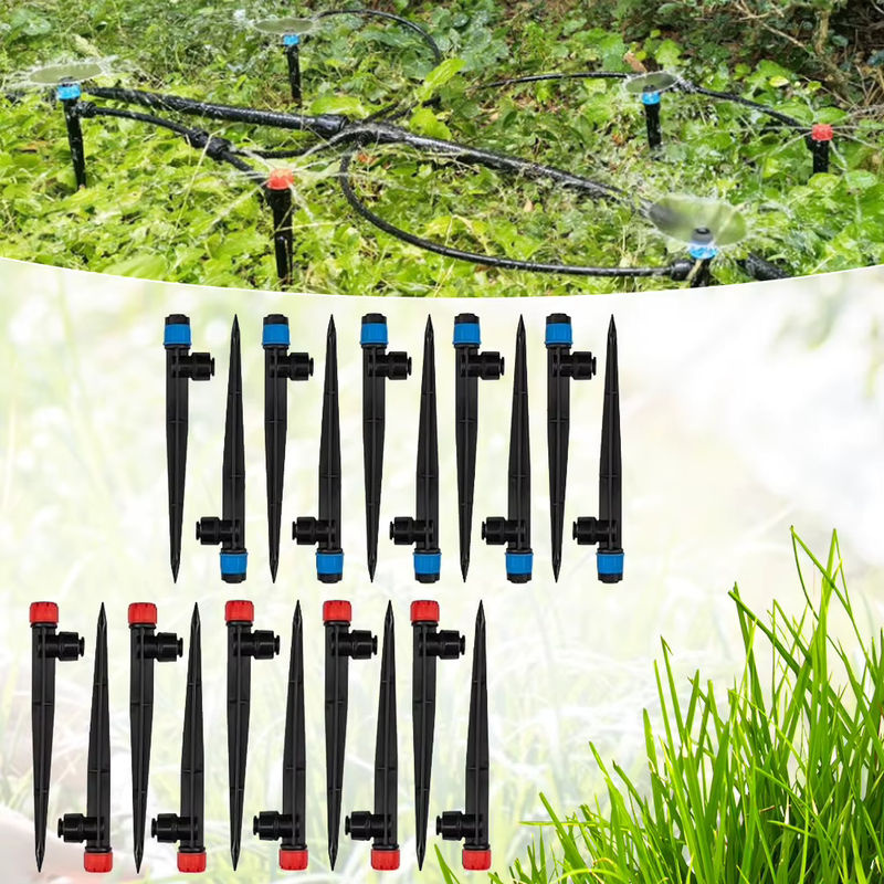 Alloet Micro-Tropfbewässerungsset für Gewächshaus und Garten mit 1/2 Zoll Schlauch und 1/4 Zoll Verteilerschlauch, 60,96 m - Bild 3