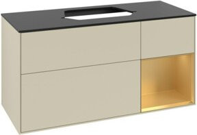 V&B Waschtischunterschrank Finion in Lackausführung, Breite: 120 cm, Tiefe: 50,1 cm, Höhe: 50,1 cm - Bild 1