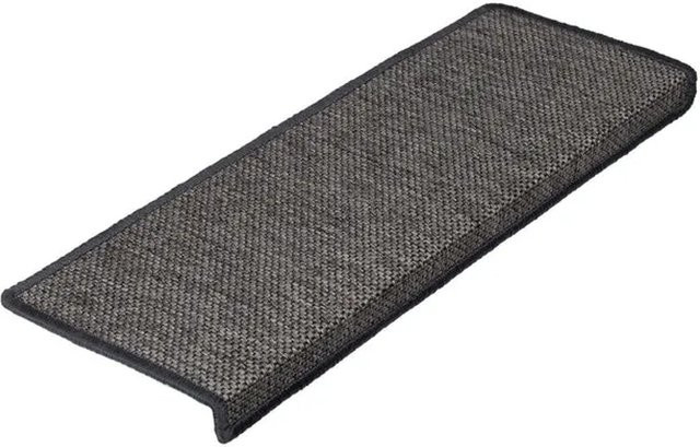 KARAT Stufenmatte Sabang in Sisaloptik, Anthrazit, B/H: 65 x 23,5 cm - Bild 1