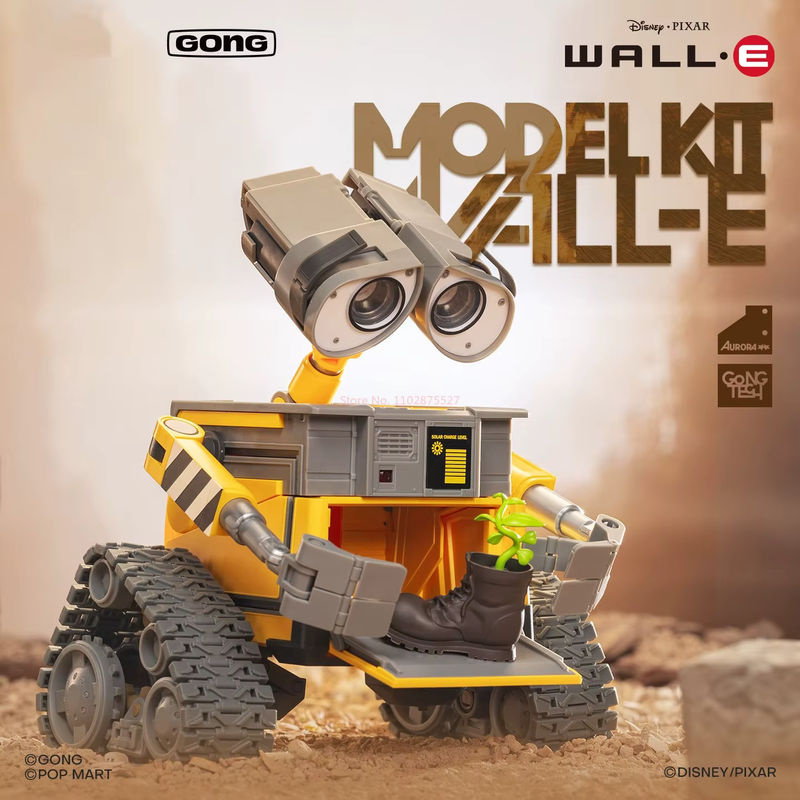 Bandai Wall-E Anime Action Figur aus PVC in Weiß und Gelb, 15 cm Höhe - Bild 5