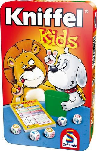 Schmidt Spiele Kniffel Kids, Strategiespiel, Metall, ab 5 Jahren - Bild 1