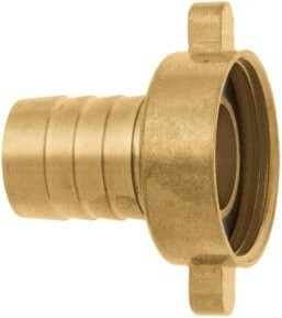 GEKA 2/3-Verschraubung aus Messing in Gold, IG G1", 25mm - Bild 1