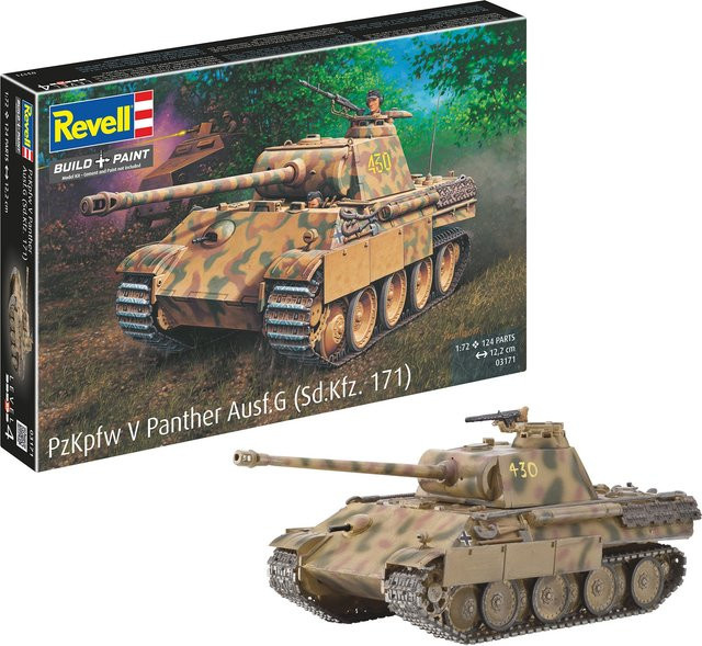 Revell PzKpfw V Panther Ausf.G (Sd.Kfz. 171), Modellfahrzeug, 1:72 - Bild 1