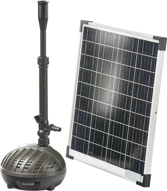 Heissner Solar-Teichpumpen-Set HYBRID mit 1100 l/h Förderleistung - Bild 1