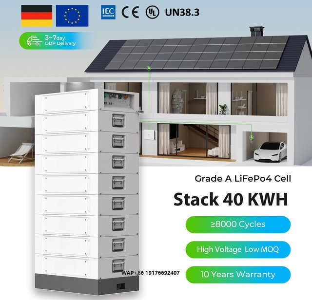 Dyness Stack 100 Hochspannungs-Lifepo4-Akku 51,2 V 100 Ah in Weiß zur Energiespeicherung für dein Zuhause - Bild 1