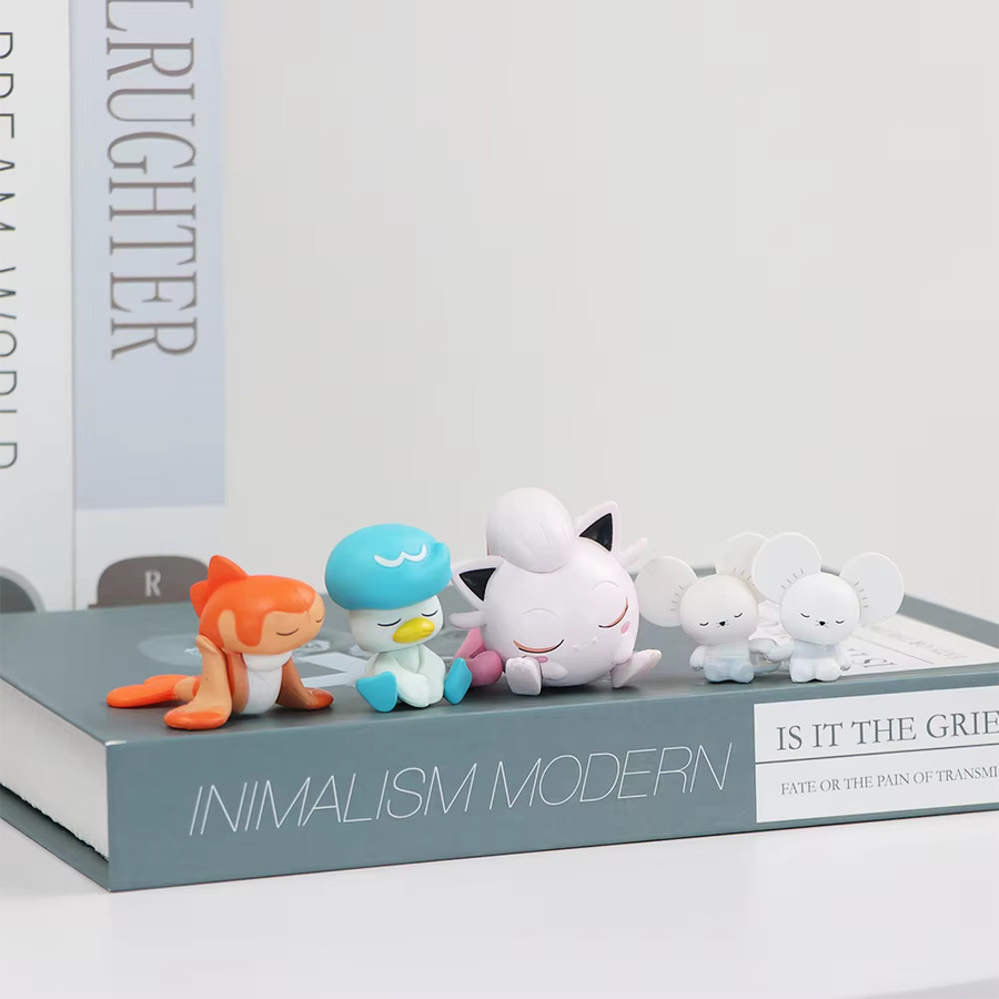 TAKARA TOMY Pokémon Maushold Tatsugiri Figuren, 5-teiliges Set, Actionfiguren - Bild 1