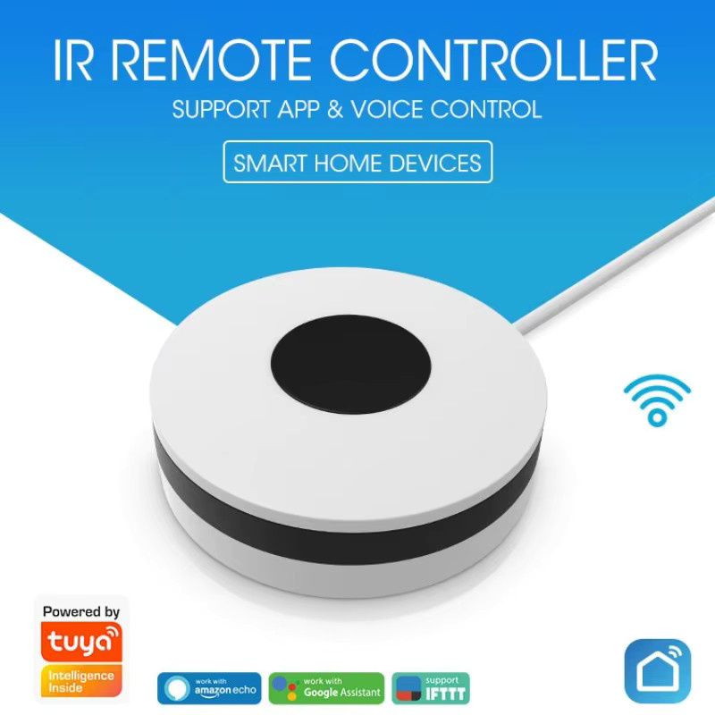 Tuya Smart WiFi IR-Fernbedienung in Weiß für Klimaanlage und Fernseher, kompatibel mit Alexa und Google Home - Bild 2