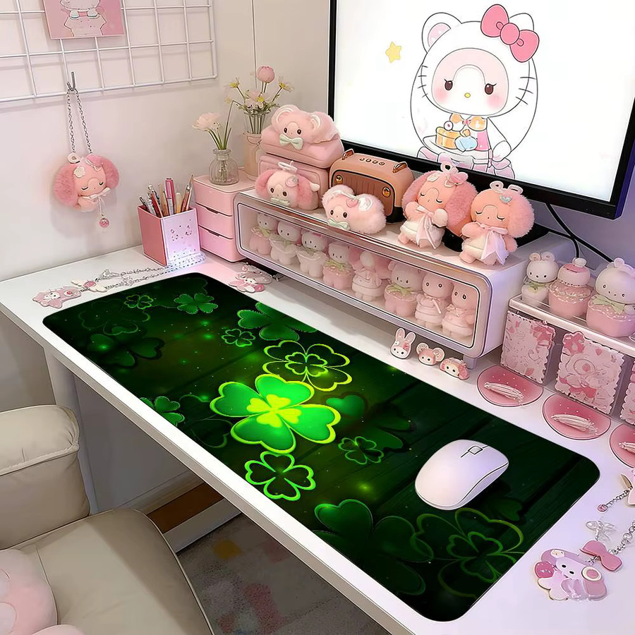Moetch Gaming Mauspad Sakura Anime Design in Grün - Bild 2