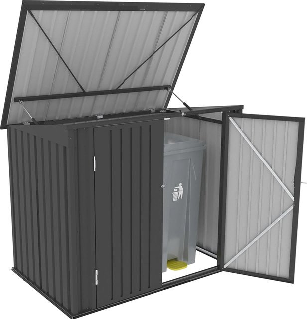 Tepro Universalbox Store Midi Anthrazit B/T/H: 134 x 157,5 x 105 cm - Bild 1