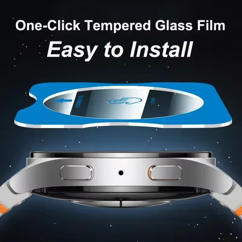 Samsung Uhrenzubehör Glasfolie, gehärtetes Glas, transparent, Unisex - Bild 4