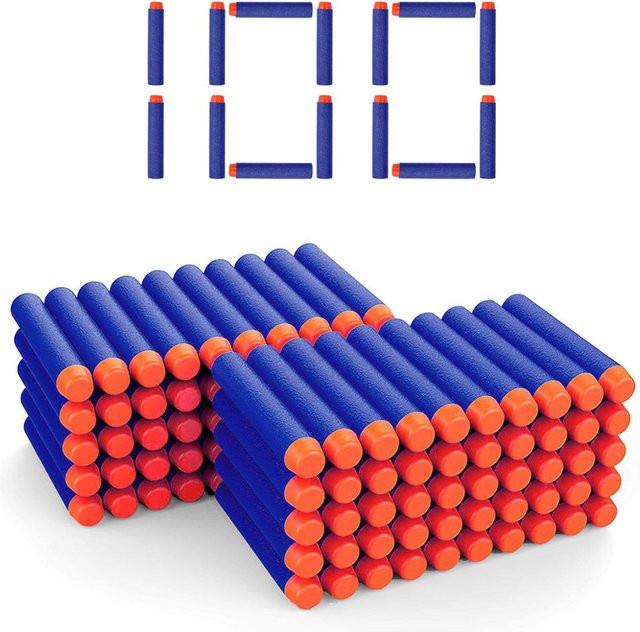 Nerf Nachfüll-Kugeln, 100 Stück, 7,2 cm - Bild 1