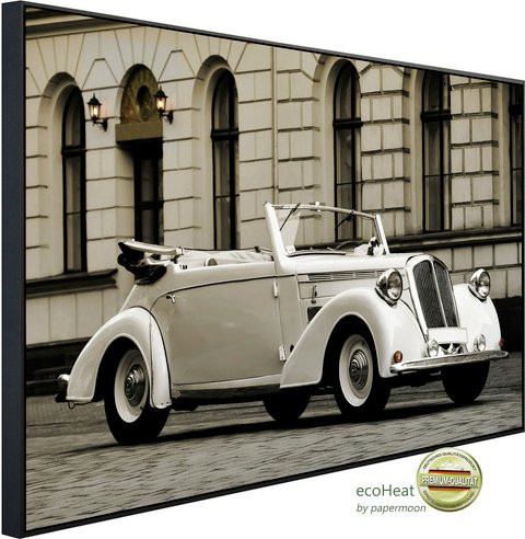 papermoon Infrarotheizung EcoHeat 1938 Steyr Modell 120, bunt mit Matt-Effekt, App-Steuerung und Überhitzungsschutz - Bild 1