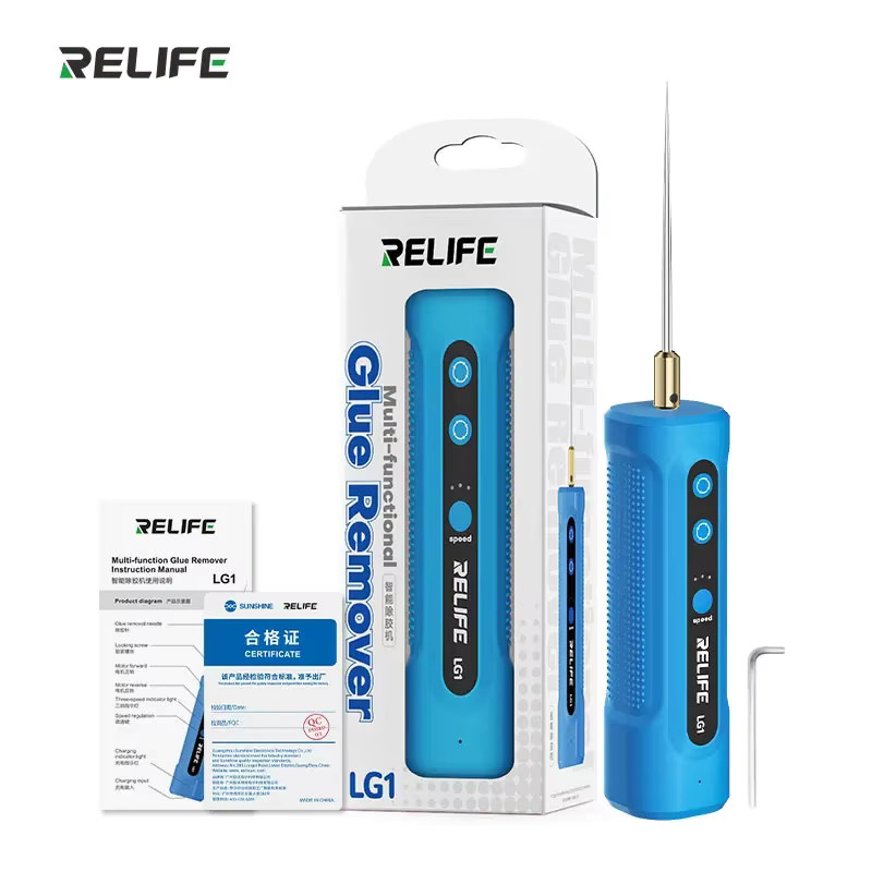 RELIFE LG1 Smart Glue Remover OCA-Kleberentferner mit drei Geschwindigkeiten und Vorwärts- sowie Rückwärtsfunktion in Blau - Bild 2