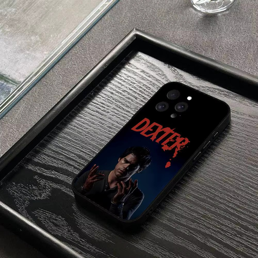Schwarze Handyhülle I Love Dexter Edit passend für Apple iPhone 17, 16, 15, 14, 13, 11 Pro Max, Plus, X, Xr, Xs Max und 13 Mini - Bild 6